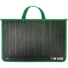 Портфель пластиковий А-4 на блискавці MAXI  MX30052