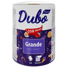 Паперовий рушник 2-х шаровий "Диво Premio GRANDE" целюлозний 1рул. рп.дв.gr.1б (1/6)