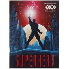 Щоденник А5. 40арк. SUPER HERO м'яка обкл. скоба. глянец. ламін. SMART Line ZB.13111 (20)