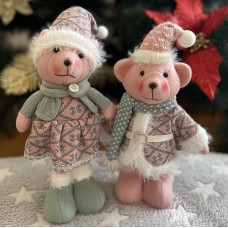 Новорічна фігура "Bear" 30см R90759 (144)