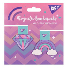 Закладка магнітні YES "Glamour", 2шт 707918