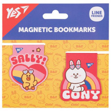 Закладка магнітні Yes "Line Friends Sally and Cony", 2шт 708108