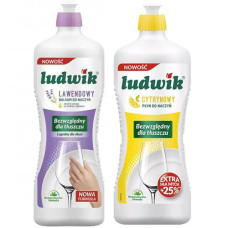 Засіб для миття посуду "Ludwik" 900мл. в асорт. (2)