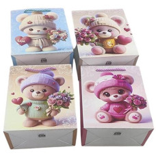 Пакет подарунковий паперовий "With love" 18*23*10см. R33504-S (720)