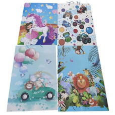 Пакет подарунковий паперовий "Children's world" 36*54*30см. R101618-XL (72)