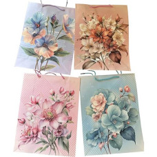 Пакет подарунковий паперовий "Fiori" 26*32*10см. R40799-M (480)