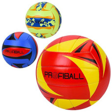 М'яч волейбольний в куль."Profiball" офіційний розмір. PU 260-280гр. 3кол. EN-3331 (30)