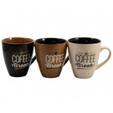Чашка 520мл. фарфор. "Coffe" мікс. вид. KW 121 ІНТР (36)