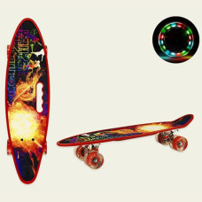 Скейт пенні 24" 60*17см. "Fireball" колеса PU з підсвіткою SC20523 (8)