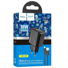 Зарядне Hoco USB кабель (USB-Micro) 18W CS21A (1)