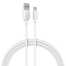 Кабель зарядний Borofone (USB-Micro) 2.4A. 3.0м. BX14M3W (1)