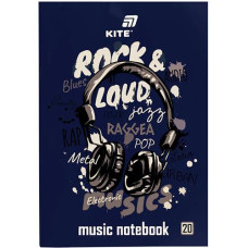 Нотник Kite А4 20 арк. Rock&Loud K26-404 (1)