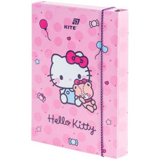 Папка для зошитів Kite В5 на резинці Hello Kitty картонна HK26-210-1 (1)