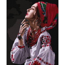 Картина по номерах 40*50см. "Квіти-зорі" KHO4962 Ideyka (1)