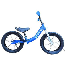 Велобіг 14" "Corso Spin-X" надув. колеса. сталева рама. підніжка. синій PX-322-94 (1)