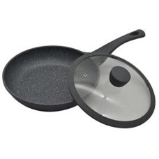 Сковорода "FISHER Greyl" з кришкою лита. граніт 26см. soft-touch CН.20726 48630 Kvr (6)